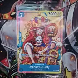 Monkey D Luffy Convention Promo One Piece Promotion Card Non Foil Mint P-043 - Image 1