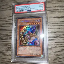 MAGICIAN'S FORCE MFC-000 1ST EDITION DARK MAGICIAN GIRL PSA 9 YUGIOH 2003 - Image 2