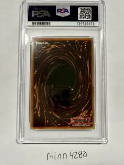 Yu-Gi-Oh Dark Magician Girl MFC-000 PSA 9 1st Edition 2003 Magician’s Force New - Image 5