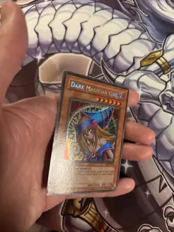 YuGiOh Dark Magician Girl Magician's Force MFC-000 1st Ed Secret MP/HP (ADP) - Image 5