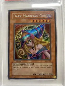 Yu-GI-Oh! - PSA 9 1st Edition MFC-000 Dark Magician Girl - North American Print - Image 3