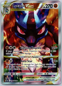 Lucario VSTAR Holo Promo SWSH: Sword & Shield Promo Cards Sealed SWSH291 NM - Image 1