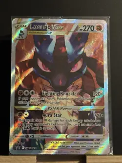 Lucario VSTAR Holo Promo SWSH: Sword & Shield Promo Cards Sealed SWSH291 NM - Image 1