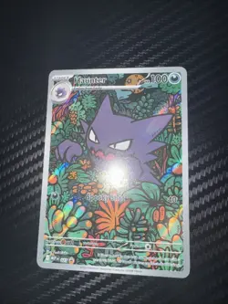 Pokemon Mega Evolution Battle Deck HAUNTER Black Star Promo 027 #27 - Image 1