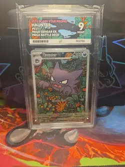 Pokemon TCG Haunter 027 English Mega Battle Deck Black Star Promo ACE 9 - Image 1