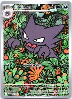 Haunter 027 Black Star Promo Holo Mega Evolution Gengar Battle Deck Exclusive - Image 1
