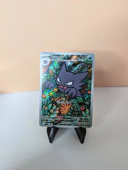 Pokemon TCG Haunter Illustration Rare 027 Black Star Promo Mega Battle Deck - Image 1