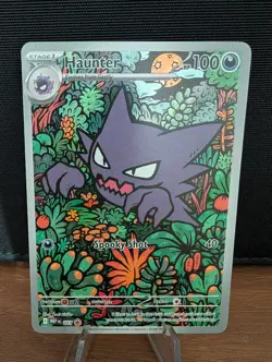 Pokemon TCG Mega Evolution Gengar Battle Deck Haunter #027 Black Star Promo - Image 1