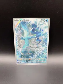 2025 Pokemon Articuno 161/159 Sv09: Journey Together Full Art Illustration Rare - Image 1