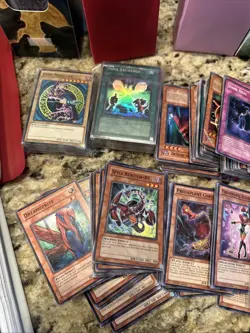 Yu-Gi-Oh! Over 12 lb lot of Vintage 1996 Cards 1st Edition , Limited and Regular - Image 2