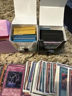 Yu-Gi-Oh! Over 12 lb lot of Vintage 1996 Cards 1st Edition , Limited and Regular - Image 4