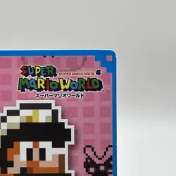 Super Mario World card Fire Mario Nintendo Top Anime Game Vintage Japan TCG F/S - Image 3