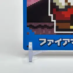 Super Mario World card Fire Mario Nintendo Top Anime Game Vintage Japan TCG F/S - Image 4
