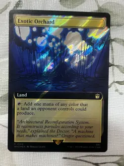 MTG | Exotic Orchard (Extended Art) (✨Surge Foil✨) [Doctor Who] - Image 1