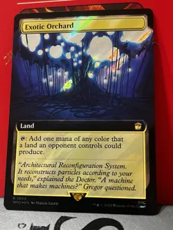 MTG | Exotic Orchard (Extended Art) (✨Surge Foil✨) [Doctor Who] - Image 2