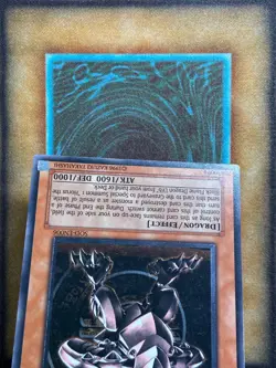 Yugioh Horus The Black Flame Dragon LV4 SOD-EN006 Ultimate Rare LP - Image 5