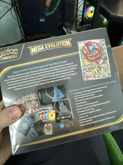 Pokemon TCG Mega Evolution Pokemon Center ETB Lucario - SEALED - Image 2