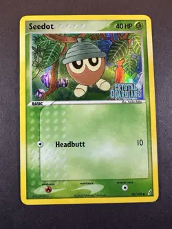 Seedot - 60/100 Ex Crystal Guardians 2006 - Stamped - Pokemon TCG HP - Image 1