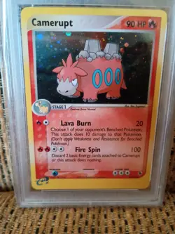 2003 Pokemon Ex #4 Camerupt Holo PSA 10 Gem Mint Ruby & Sapphire Vintage - Image 2