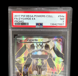 2017 Pokemon Mega Powers Collection Zygarde EX #54a Full Art PSA 7 NM Promo - Image 2