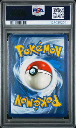 2017 POKEMON MEGA POWERS COLLECTION PROMO #55A FULL ART/M LUCARIO EX PSA 8 - Image 2