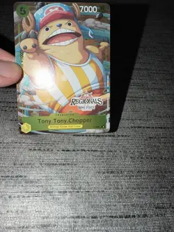 Carte One Piece Tony Tony Chopper P-089 Promo Holo Regional 25-26 English - Image 5