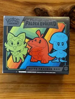 POKEMON TCG SCARLET & VIOLET PALDEA EVOLVED ETB ELITE TRAINER BOX FACTORY SEALED - Image 1