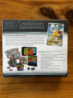 POKEMON TCG SCARLET & VIOLET PALDEA EVOLVED ETB ELITE TRAINER BOX FACTORY SEALED - Image 2