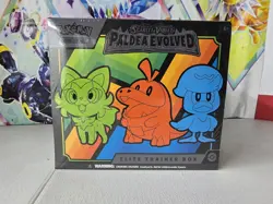 Pokemon TCG Scarlet & Violet Paldea Evolved Elite Trainer Box ETB Factory Sealed - Image 1