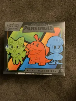 Pokemon TCG Scarlet & Violet Paldea Evolved Elite Trainer Box ETB Factory Sealed - Image 1