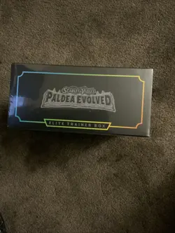 Pokemon TCG Scarlet & Violet Paldea Evolved Elite Trainer Box ETB Factory Sealed - Image 2