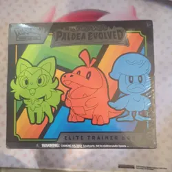 Pokemon TCG Scarlet & Violet Paldea Evolved Elite Trainer Box ETB Factory Sealed - Image 1