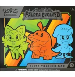 Pokemon TCG Scarlet & Violet Paldea Evolved Elite Trainer Box ETB Factory Sealed - Image 1