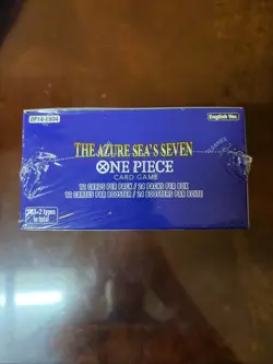 One Piece OP-14 The Azure Sea’s Seven English Booster Box IN HAND! Ready To Ship - Image 3