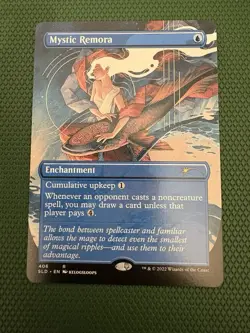 Borderless Regular Mystic Remora Magic The Gathering - Image 1