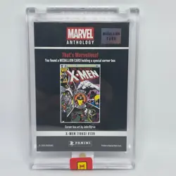 2025 Panini Marvel Anthology X-Men Medallion Card by John Byrne - Image 2