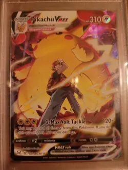 Pokemon Pikachu VMAX Lost Origin Trainer Gallery TG17/TG30 Card PSA 9 - Image 2