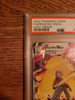 Pokemon Pikachu VMAX Lost Origin Trainer Gallery TG17/TG30 Card PSA 9 - Image 4