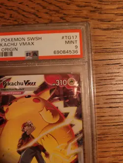 Pokemon Pikachu VMAX Lost Origin Trainer Gallery TG17/TG30 Card PSA 9 - Image 5