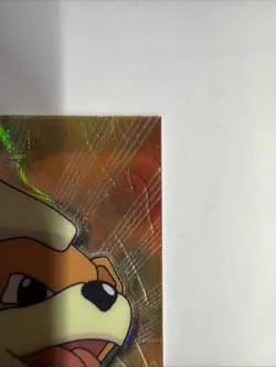 Pokemon Growlithe #58 Topps Chrome SPECTRA 2000 T.V. Animation - Image 2