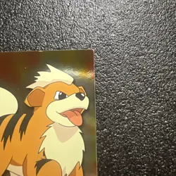 Growlithe #58 Topps Chrome - 2000 TV Animation Pokemon Card LP - Image 3