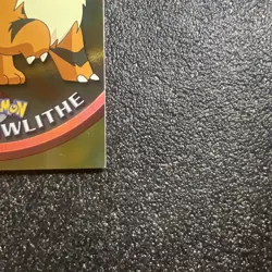 Growlithe #58 Topps Chrome - 2000 TV Animation Pokemon Card LP - Image 4