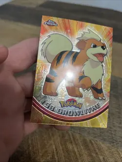 Pokemon Growlithe #58 Topps Chrome 2000 T.V. Animation MINT CONDITION!! - Image 5