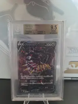 Pokemon TCG Giratina v Alt Art BGS 9.5 Lost Abyss 111/100 - Image 1