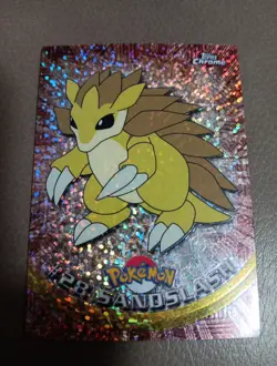 Sandslash #28 Pokemon 2000 Topps Chrome Base HOLO - Image 5