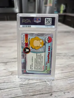 Psyduck Holo - 2000 Topps Chrome Pokemon TV Animation #54 - PSA 9 MINT - Image 3