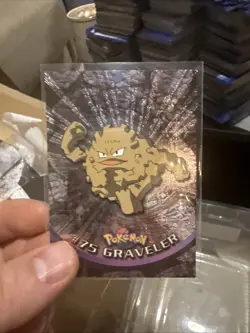 Topps Chrome Pokemon #75 Graveler chrome holo - Image 1