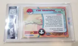 2000 Topps Chrome Pokemon NINETALES T.V. Spectra Chrome #38 PSA 9 Mint Condition - Image 4