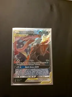 Pokemon TCG Unbroken Bonds Greninja & Zoroark GX Card 107/214 S&M NM Condition - Image 1