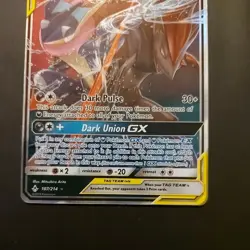 Pokemon TCG Unbroken Bonds Greninja & Zoroark GX Card 107/214 S&M NM Condition - Image 4